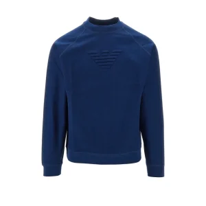 Sale Embossed logo piquet sweatshirt Sweatshirts