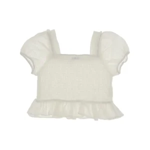 Discount Embroidered cotton-blend top Kids Clothing