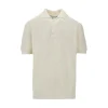 Outlet English Rib knitted polo shirt Knitwear