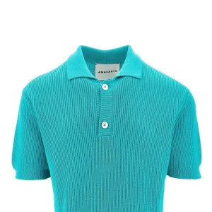 Discount English Rib knitted polo shirt Knitwear