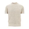 New English Rib knitted T-shirt Knitwear