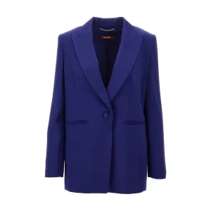 Outlet Envers satin single-breasted jacket Jackets