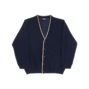 New Extra Fine Merino Wool cardigan Kids/BOY Clothing