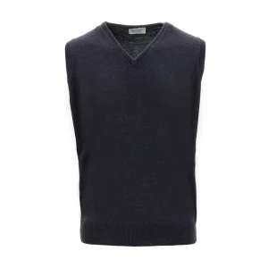 Best Extrafine merino wool vest Knitwear