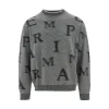 Sale Faded logo motif wool sweater Knitwear