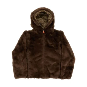 Outlet Faux fur reversible jacket Kids Clothing