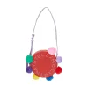 Clearance Faux leather bags with pompoms Kids Accessories