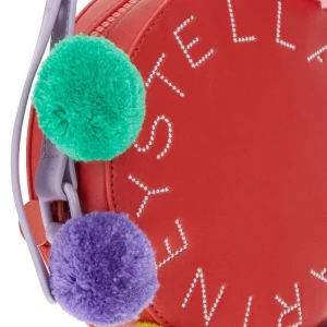 Clearance Faux leather bags with pompoms Kids Accessories