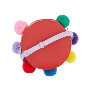 Clearance Faux leather bags with pompoms Kids Accessories