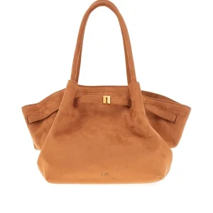 Fashion Faux suede medium 'Hana' bag Shoulder Bags