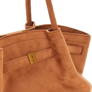 Fashion Faux suede medium 'Hana' bag Shoulder Bags