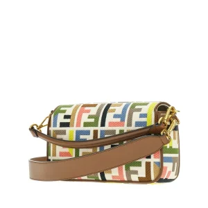 New FF canvas medium 'Baguette' bag Shoulder Bags