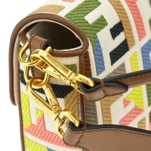 New FF canvas medium 'Baguette' bag Shoulder Bags