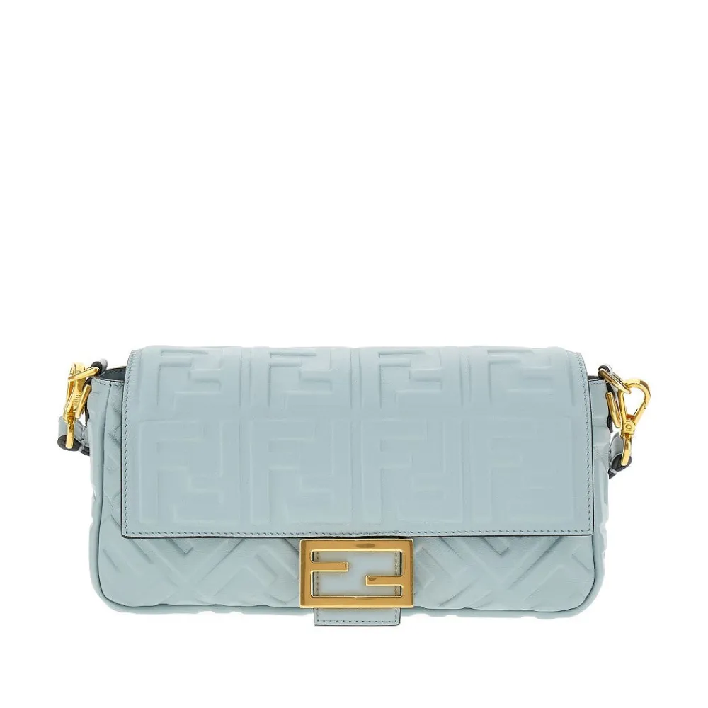 ff_nappa_leather_baguette_0-2.webp Online FF nappa leather 'Baguette' bag in Shoulder Bags
