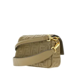 Fashion FF nappa leather 'Baguette' bag in Shoulder Bags