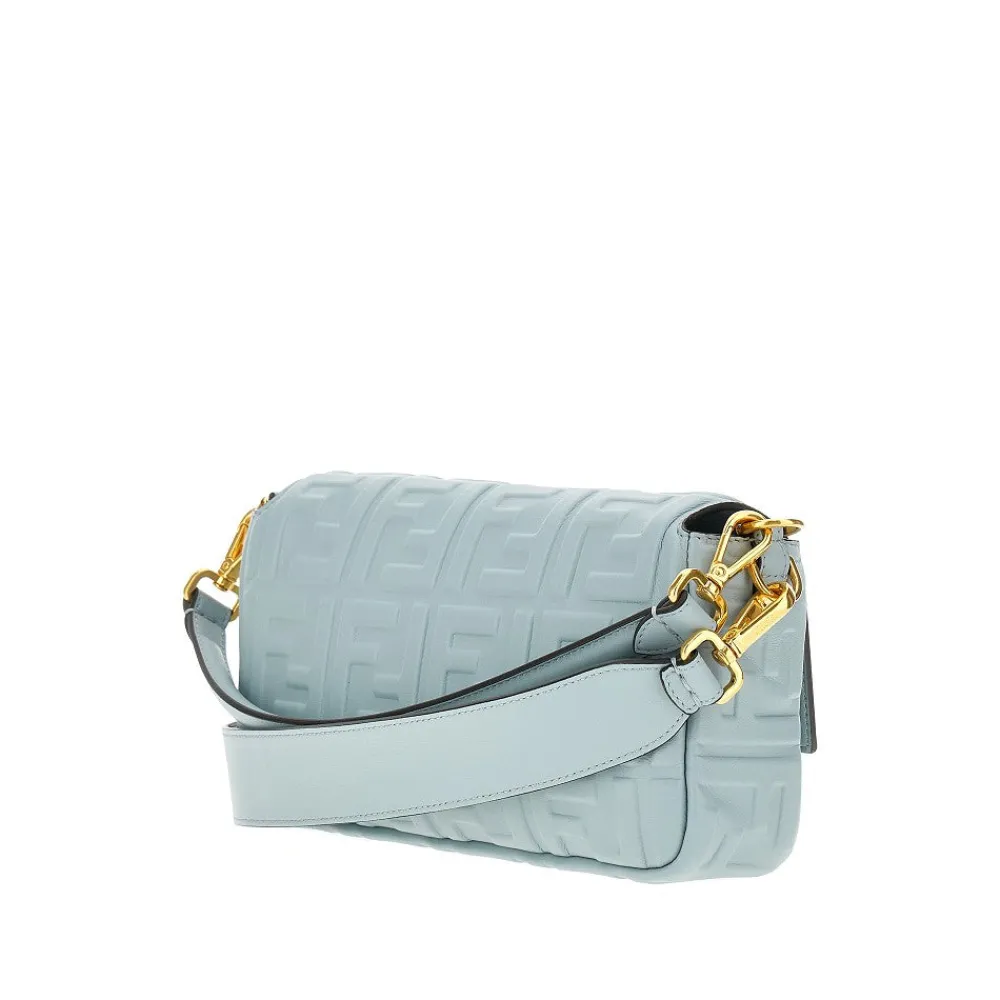 ff_nappa_leather_baguette_1-2.webp Online FF nappa leather 'Baguette' bag in Shoulder Bags