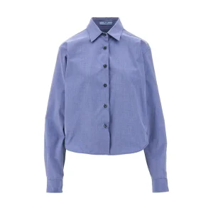 Sale Fil-à-fil shirt with malleable hem Shirts
