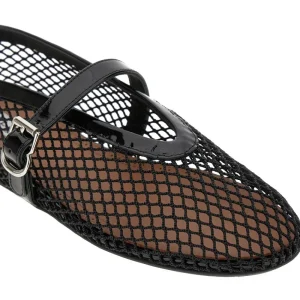 Fashion Fishnet ballerina flats Flat Shoes