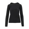 Outlet Fitted hooded sweater Knitwear