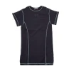 Fashion Fleece mini dress with contrasting seams Kids Clothing