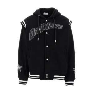 New 00' fleece Varsity jacket Sweatshirts