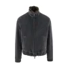 Sale Flocked cotton blouson jacket Jackets