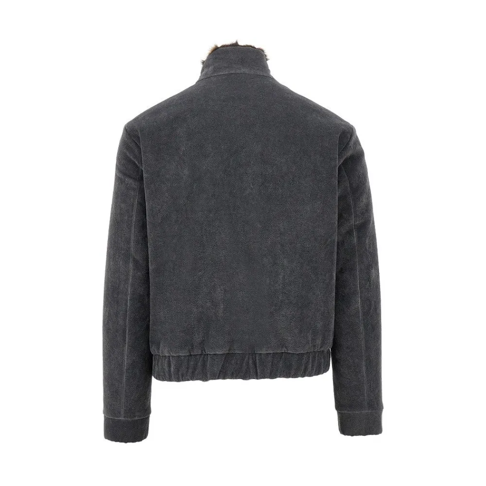 flocked_cotton_blouson_ja_2.webp Sale Flocked cotton blouson jacket Jackets