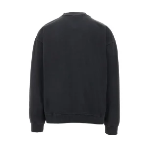 Sale Flocked Oval D logo crewneck swetshirt Sweatshirts