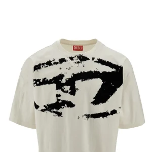 Discount Flocked Oval D logo T-shirt T-Shirts And Polo Shirts