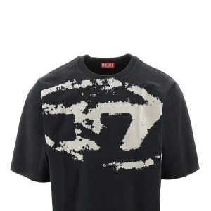 Discount Flocked Oval D logo T-shirt Tops