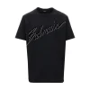 Outlet Flocked signature T-shirt T-Shirts And Polo Shirts