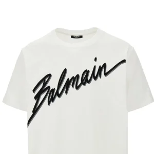 Clearance Flocked signature T-shirt T-Shirts And Polo Shirts