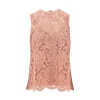 New Floral Cordonetto lace tank top Tops