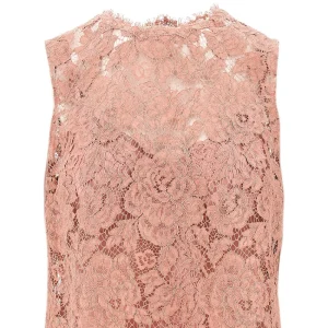 New Floral Cordonetto lace tank top Tops