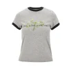Fashion Floral embroidery T-shirt Tops