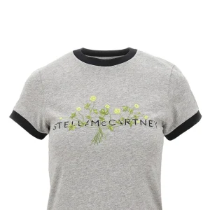 Fashion Floral embroidery T-shirt Tops