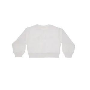 Outlet Floral logo print crewneck sweatshirt Kids Clothing