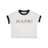 Discount Floral logo print T-shirt Kids Clothing