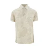Sale Floral Paisley print piquet polo shirt T-Shirts And Polo Shirts
