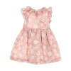 Sale Floral print linen mini dress Kids Clothing