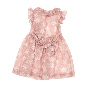 Sale Floral print linen mini dress Kids Clothing