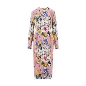 Online Floral print midi dress Dresses