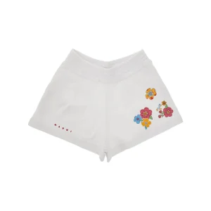 Online Floral print sweatshorts Kids Clothing