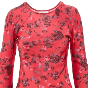 Hot Floral satin mini dress Dresses