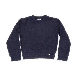 Discount Fluffy sweater with lurex trims Kids Clothing