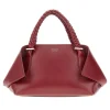 New Folded corners leather medium bag Top-Handle Bags | Crossbody Bags
