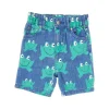 Clearance Frogs print denim shorts Kids/BOY Clothing