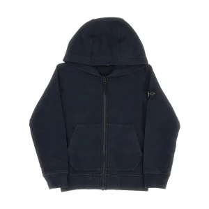 Outlet Full-zip hoodie with logo badge Kids/BOY Clothing