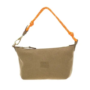 Discount Gabardine bag with trek lace handle Shoulder Bags