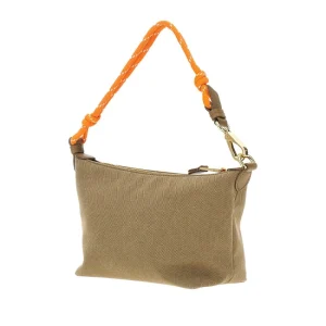 Discount Gabardine bag with trek lace handle Shoulder Bags